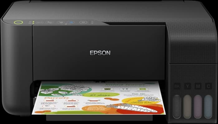 EPSON A4 Renkli L3150 Inkjet Yazıcı Tarayıcı Fotokopi 10/5sayfa USB 2.0,Kablosuz Tanklı