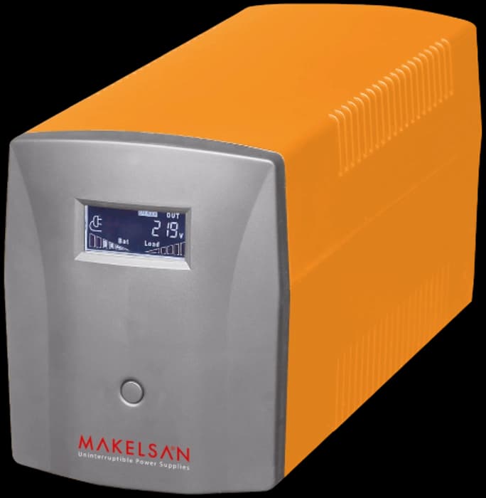 Makelsan Lıon 1200Va (2X7Ah) 5-10Dk Line İnteraktif Kesintisiz Güç Kaynağı - MU01200L11EA005