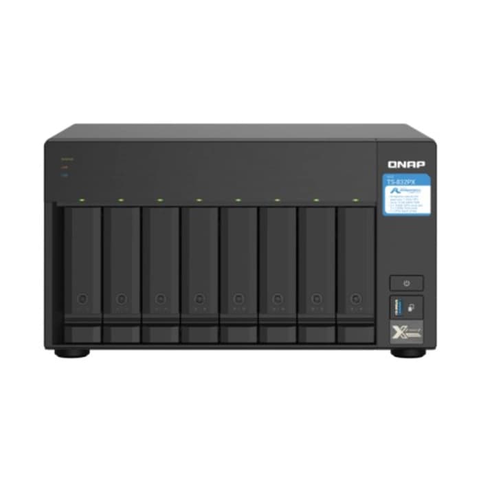 QNAP TurboNAS TS-832PX 4Gb Ram 8xYuvalı Tower NAS