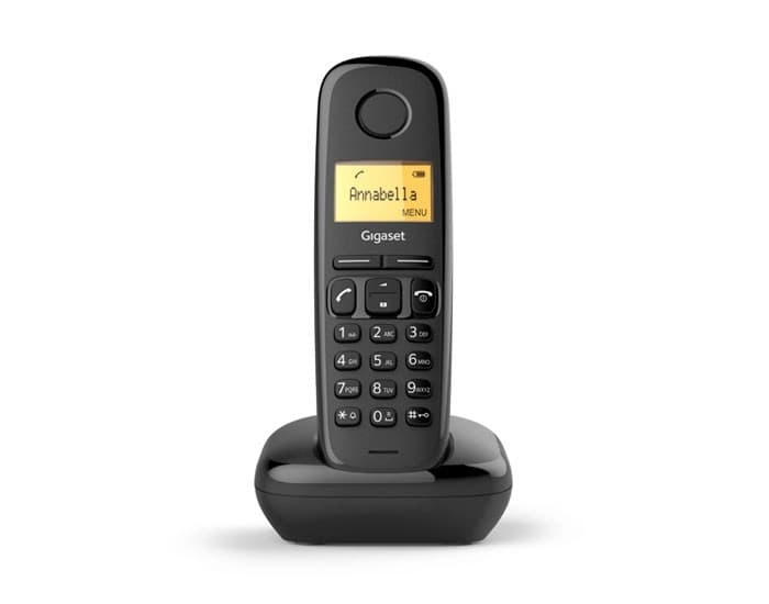 GIGASET A170 Kablosuz LCD Ekranlı Telefon Siyah