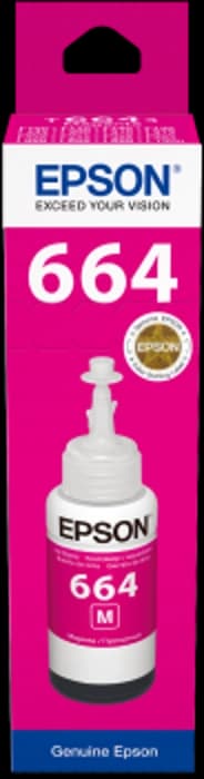 Epson T6643 Magenta Kırmızı Şişe Mürekkep T66434A