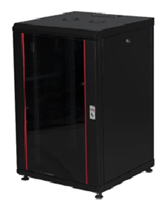 Lande LN-PR16U6080-BL-121 Proline 300 Dikili tip 16U W600mm x D800mm Dikili tip Kabinet