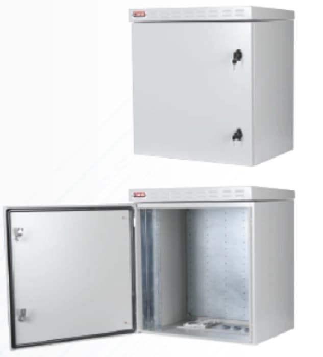 Lande LN-ESO-IP5512U6060-LG Proline 500-O Safebox Outdoor 12U 19 W600mm x D600mm Outdoor IP55 Kabinet