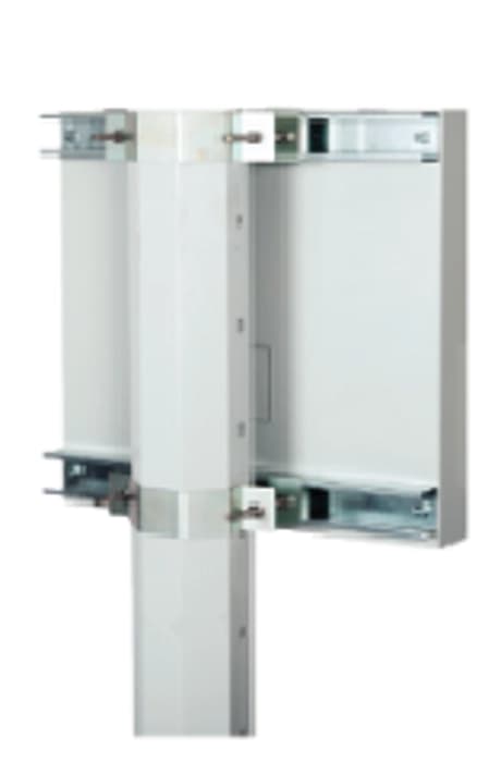 Lande LN-PLNTH-D60-LG BAZA PROLINE500 INDOOR OUTDOOR KABİNLER İÇİN Baza H100mm W600xD600mm SAFEbox-B kabinetler için  RAL 7035 Açık Gri