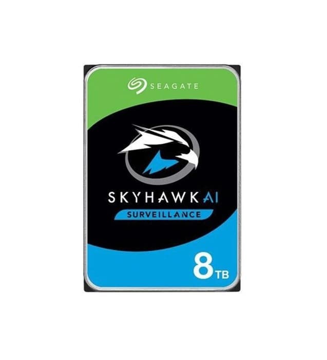 Seagate 8TB Skyhawk AI ST8000VE001 256MB 3.5” SATA 3 7200Rpm 7-24 Güvenlik Diski