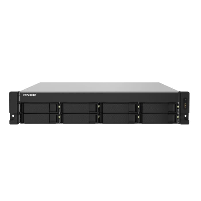 Qnap TS-832PXU-RP 4 GB Ram 8 HDD Yuvalı Rack Tıpı Nas Depolama Unıtesı