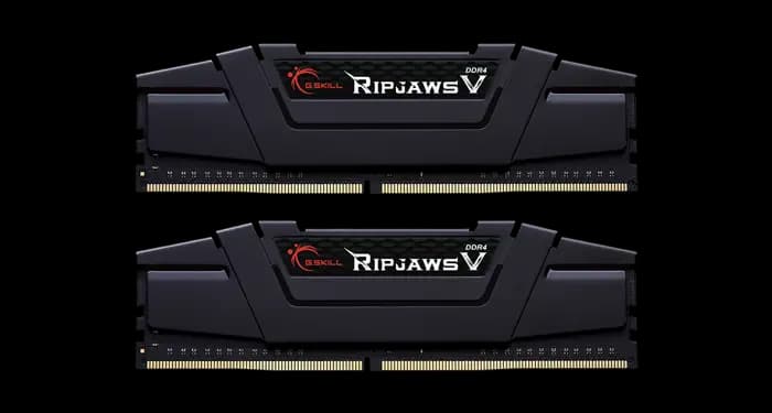 Gskill Ripjawsv F4-3600C18D-32Gvk Siyah 3600Mhz Cl18 32Gb (2X16Gb) Dual Ddr4 Ram