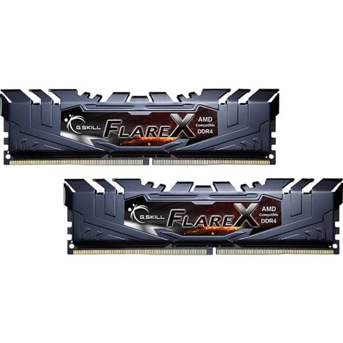 Gskill F4-3200C16D-32Gfx Flare X Ddr4-3200Mhz Cl16 32Gb (2X16Gb) Amd Ryzen Uyumlu (16-18-18-38) 1.35V