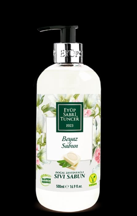 Eyüp Sabri Tuncer 500ml Sabun Doğal Zeytin Yağlı Sıvı Sabun Beyaz(650.10.20.0025)