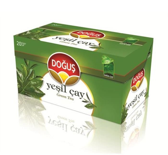 Doğuş Yeşil Çay Sade Süzen Poşet Çay 20x1.75 gr(600.10.50.0027)