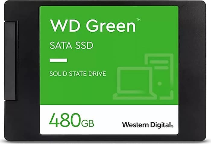 Western Digital 480 GB Green WDS480G3G0A 2.5" SATA 3.0 SSD