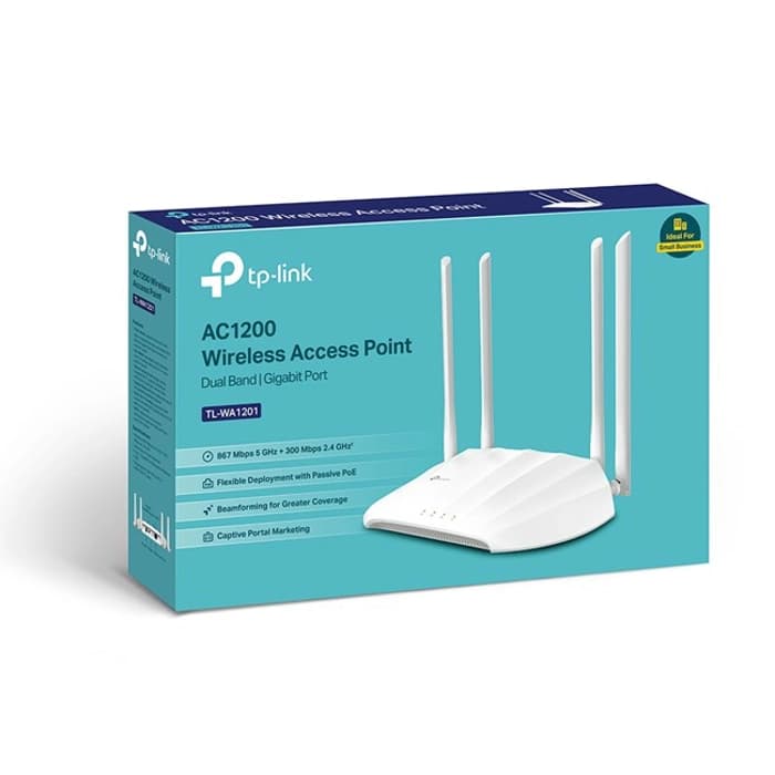 Tp-Link Tl-Wa1201 Ac1200 Kablosuz Access Point