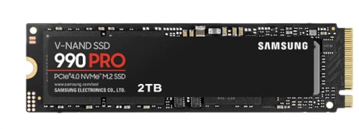 Samsung 2Tb 990 Pro Mz-V9P2T0Bw 7450 / 6900 MB/S Pcı-Express 4.0 M.2 Ssd
