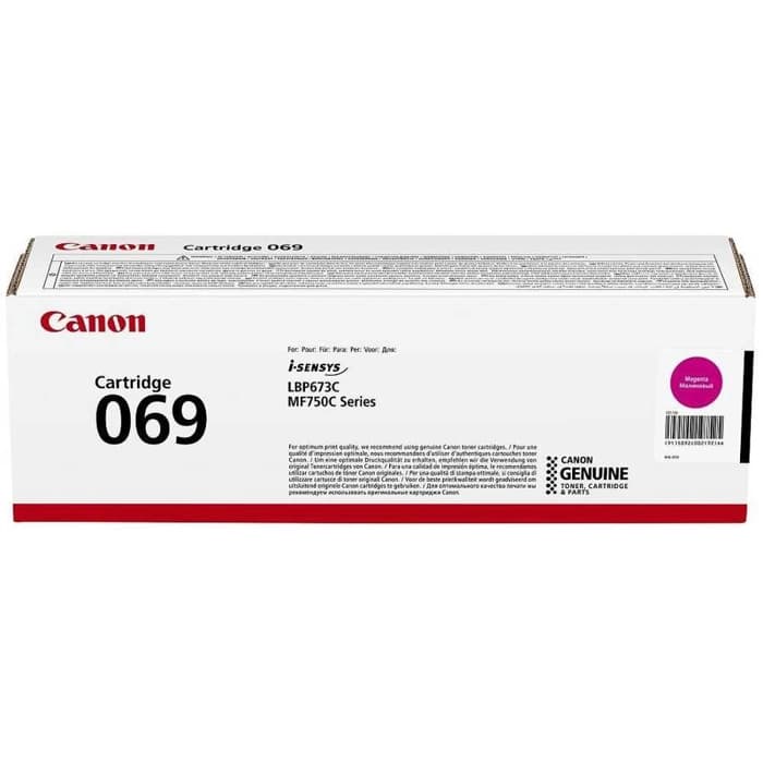Canon Crg-069M Kırmızı Toner 1.900 Syf.