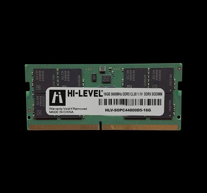16 Gb Ddr5 5600Mhz Hı-Level Cl40 1.1V Sodımm (Hlv-Sopc44800D5-16G)