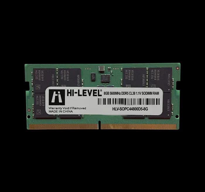 8 Gb Ddr5 5600Mhz Hı-Level Cl46 1.1V Sodımm (Hlv-Sopc44800D5-8G)