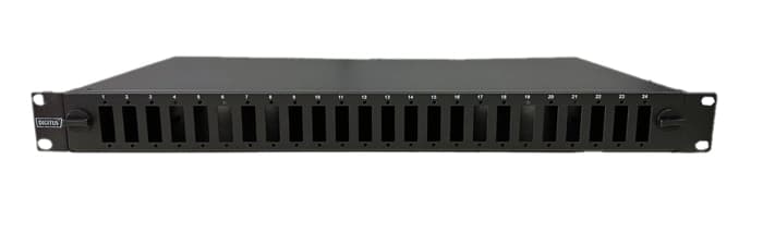 Digitus Dn-96211-Ql Fiber Optik Splice Panel Kilit Mekanizmalı 24 X Sc Dx 1U