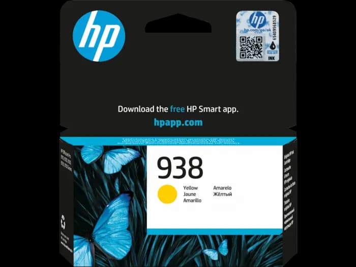 Hp 4S6X7Pe Sarı Mürekkep Toneri(938)