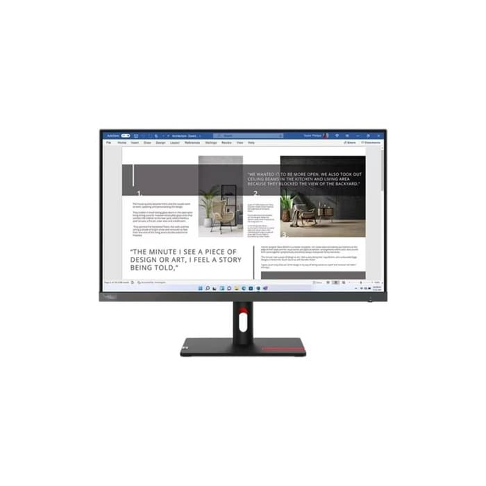 Lenovo ThinkVision S27i-30 63DFKAT4TK 27" 4 ms Full HD IPS 100 Hz Monitör