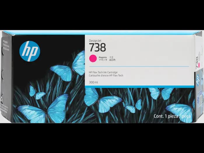 676M7A - Hp 676M7A Magenta Designjet Ink Kartuş (738)