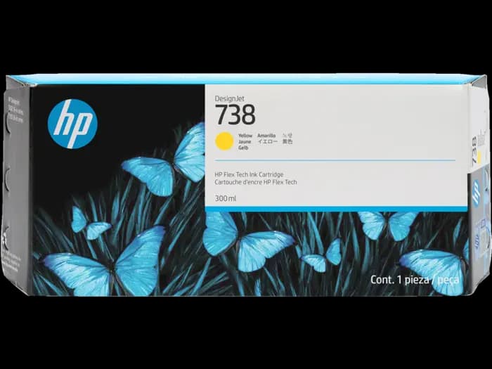 676M8A - Hp 676M8A Yellow Designjet Ink Kartuş (738)