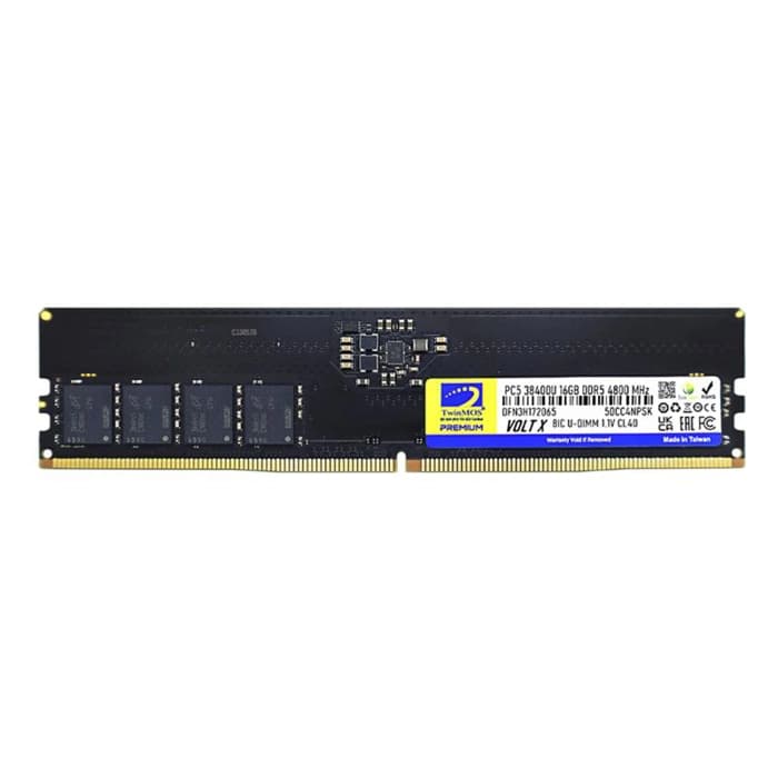 16 Gb Ddr5 4800Mhz Twınmos Cl40 Dt Tmd516Gb4800U40