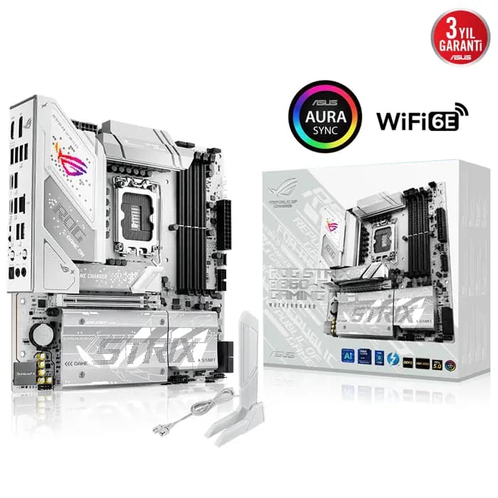 Asus ROG Strix B860-G Gaming Wi-Fi  DDR5 1851P DP HDMI 4xM2 RGB BT WiFi 7 mATX