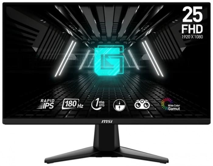 MSI G255F 24.5" 1 ms Full HD IPS 180 Hz Oyuncu Monitörü