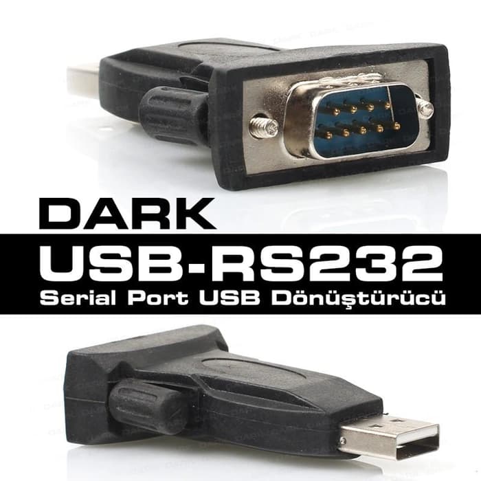 DARK DK-AC-USB2RS232 USB 2.0-RS232 SERİ PORT DÖNÜŞTÜRÜCÜ