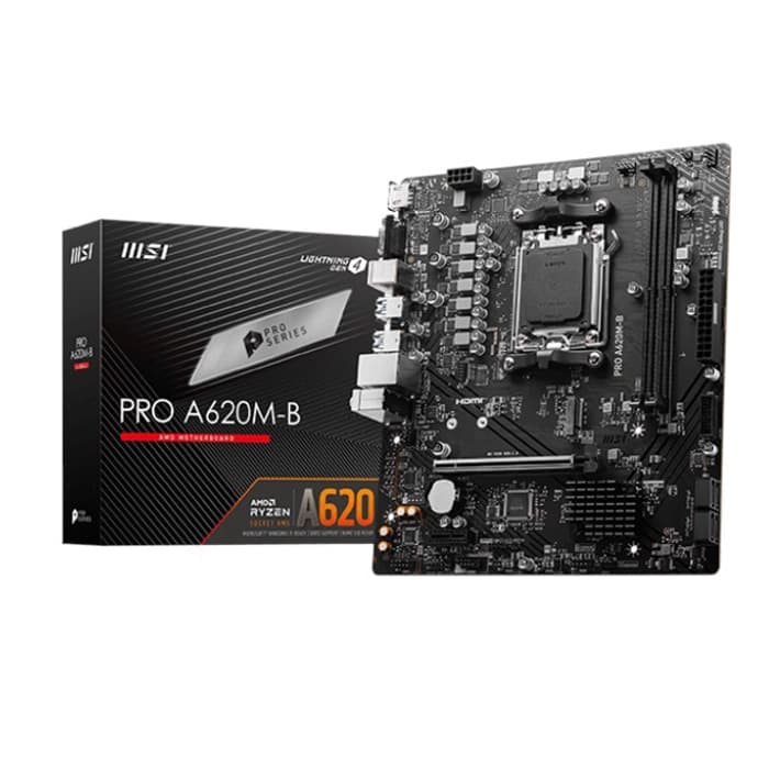 MSI Pro A620M-B AM5 Ryzen Vga Hdmi DDR5 Anakart