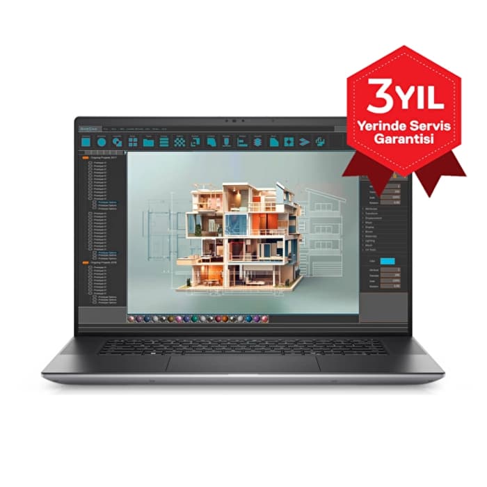 DELL Precision M5690 XCTOP5690EMEA_VP-2 Intel CoreUltra 7 155H 16GB 512GB SSD 6GB RTX A1000 16" OLED Touch Windows 11 Pro XCTOP5690EMEA_VP-2