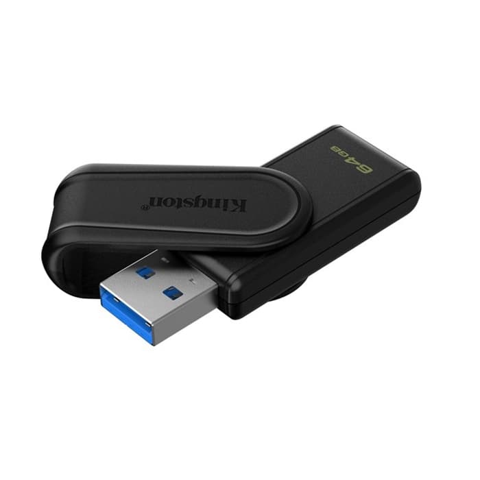 Kingston 64GB USB3.2 DTXS/64GB Exodia S BLACK+BLACK