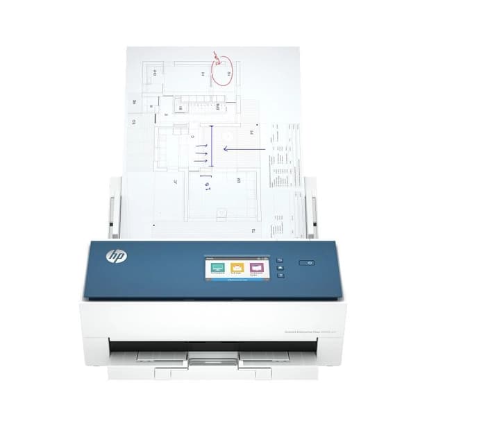 HP 8Q4W1A ScanJet Enterprise Flow 9000 sn1 A3 Doküman Tarayıcı 80ppm/160ipm