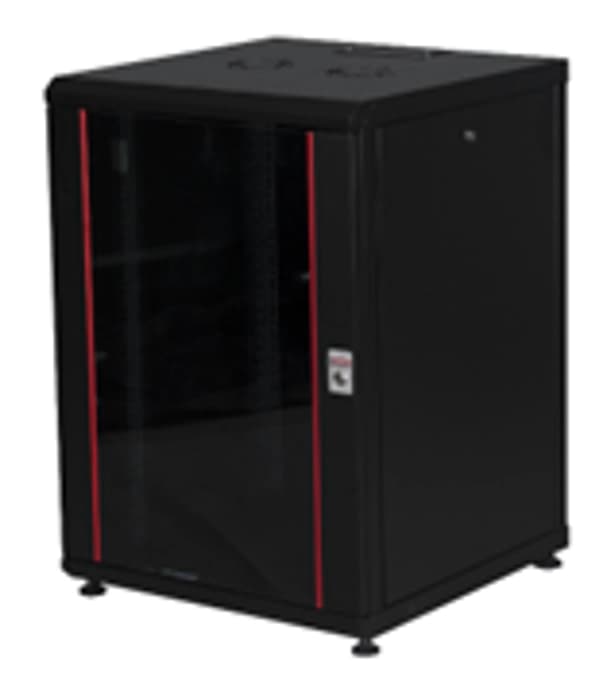 Lande LN-PR16U6060-BL-121 Proline 300 Dikili tip 16U W600mm x D600mm Dikili tip Kabinet
