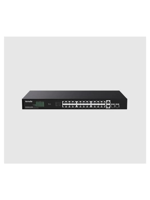 Tenda TEG1128P-24-410W 26GE+2SFP Ethernet Switch 24-Port PoE - TEG1128P-24-410W