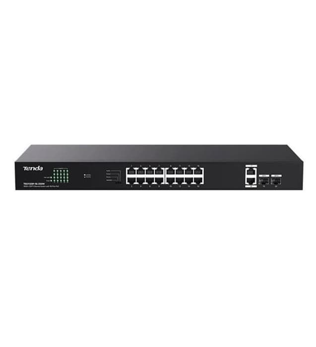 Tenda 18GE+2SFP Cloud Managed PoE Switch - TEG2220P-16-250W