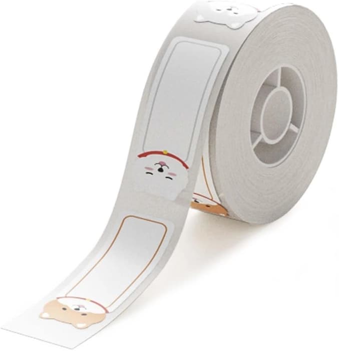 NIIMBOT T14-50-130PUPPY Beyaz-Renkli 14X50MM Termal Etiket