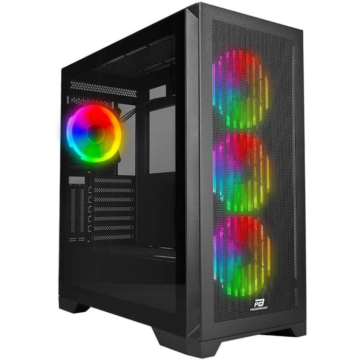 PowerBoost VK-G4306S USB 3.0 Mesh ARGB Ring Fanlı Gaming Kasa 4306