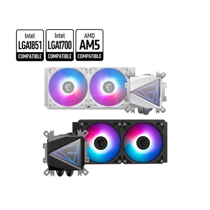 MSI MAG CORELIQUID I240 240 mm Sıvı İşlemci Soğutucusu SİYAH