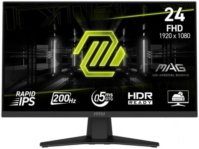 MSI MAG 244F 23.8" 0.5 ms Full HD IPS 200 Hz Oyuncu Monitörü