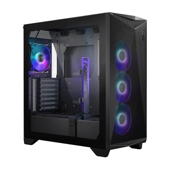 MSI MPG GUNGNIR 300R AIRFLOW TEMPERLI CAM A-RGB FAN 4x120mm PMW FAN ATX BROWN BOX GAMING BILGISAYAR KASASI