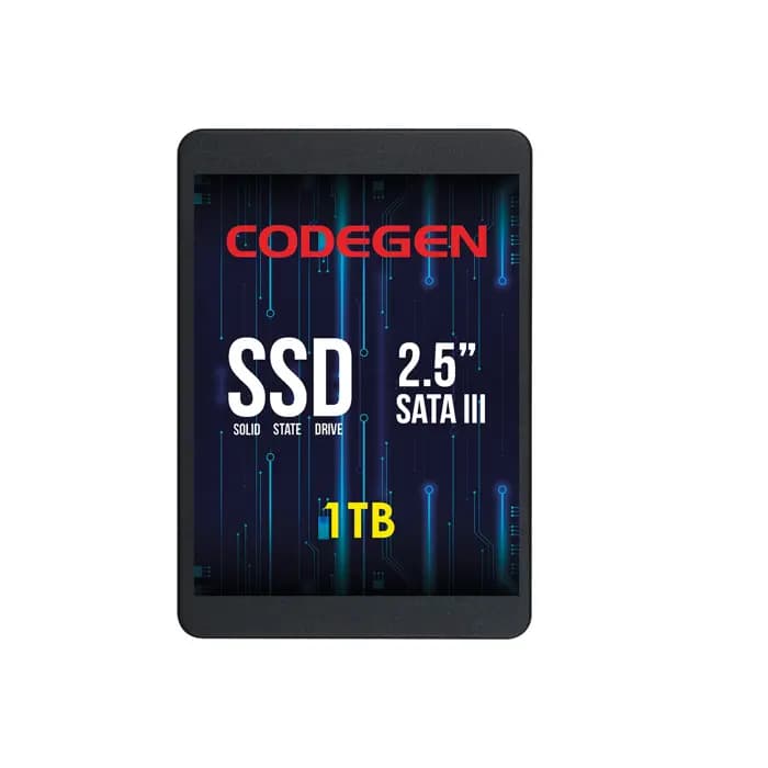 CODEGEN CDG-1TB-SSD25 2.5" 1TB (560/500MB/s) SATA SSD Disk