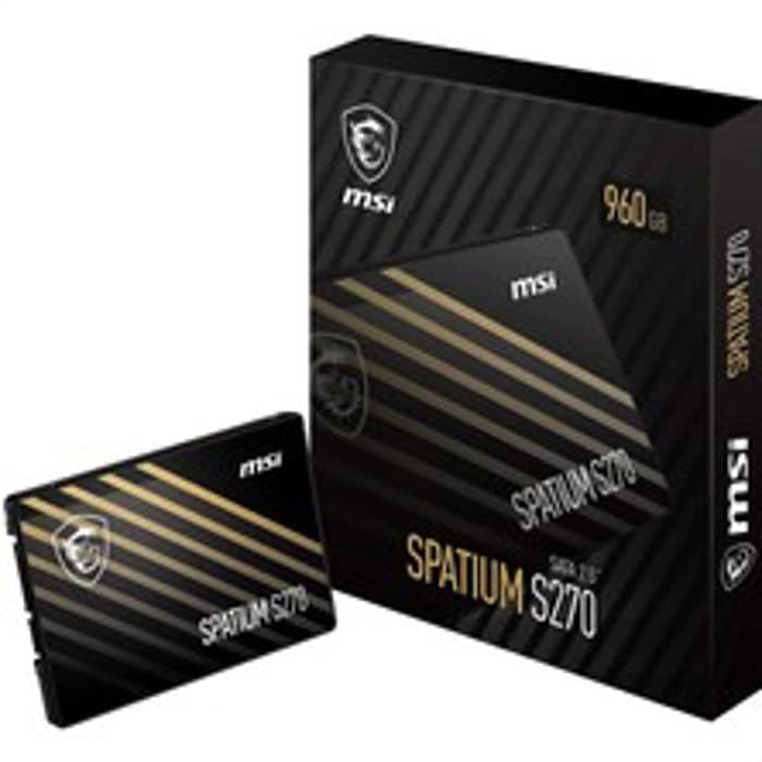 MSI SSD SPATIUM S270 SATA 2.5" 960GB  R:500 W:450