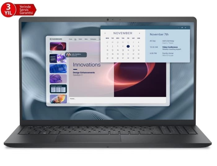 Dell Pro 15 Essential Ryzen5-15.6-8G-512SSD-Dos PV15255