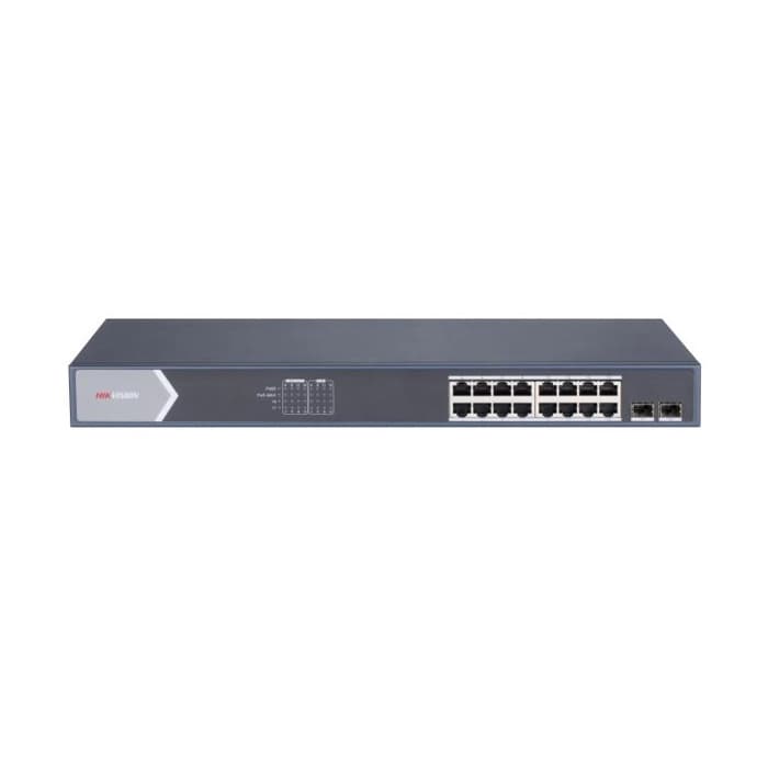Hikvision DS-3E1518P-SI 16Port Gigabit + 2×Sfp Poe Yönetilebilir 225W Switch