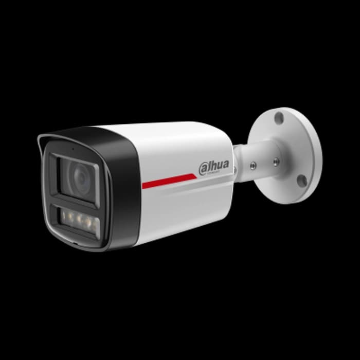 DAHUA HFW2449TL-S-LED-0360B-PRO 1/1.8" CMOS 4MP 3.6mm FullColor POE Sesli Bullet IP Güvenlik Kamera