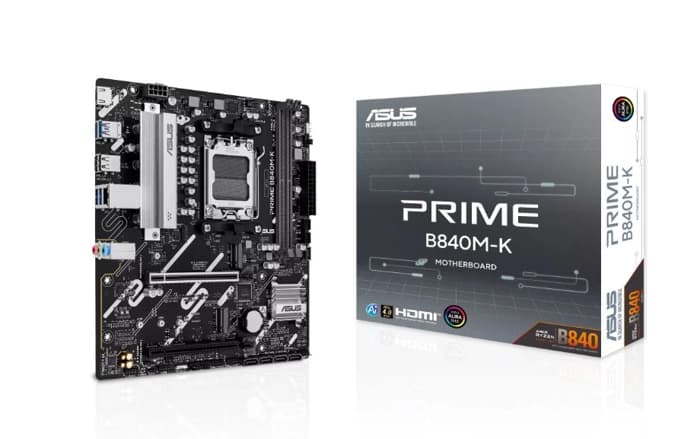 ASUS PRIME B840M-K B840 DDR5 (Vga Yok) GLan 2.5G ATX HD M2 AM5 AMD Anakart
