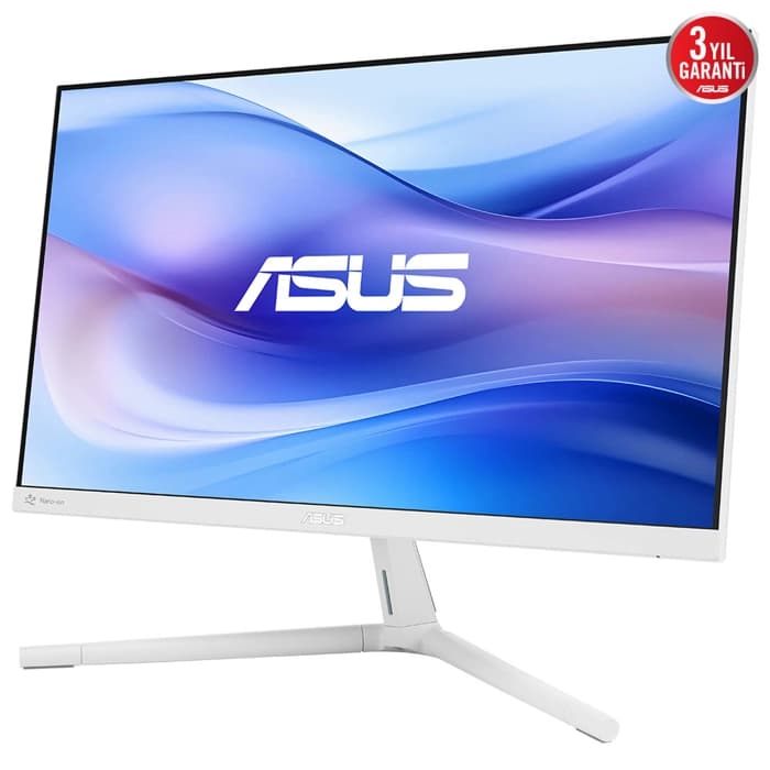 ASUS VU279HFI-W 27 IPS  NANO IYON  1920x1080 1ms 100Hz 250cd HDMI VESA 3YIL EYECARE PLUS  DÜŞÜK MAVİ IŞIK  FLICKER- FREE ÇERÇEVESİZ MONİTÖR
