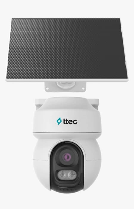 TTEC SLR-3330S-MH/SL-4G 3MP 4mm Sabit Lensli IP 4G Solar Kamera