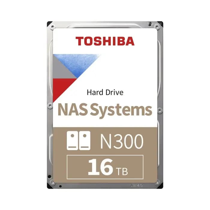 TOSHIBA MN11ACA16TS - N300 16 TB N300 7200RPM SATA3 512MB 7/24 1-8 Yuvalı Nas için
